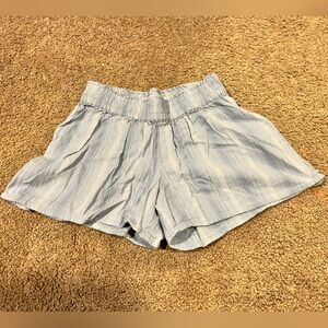 SO Kids Blue Striped Shorts